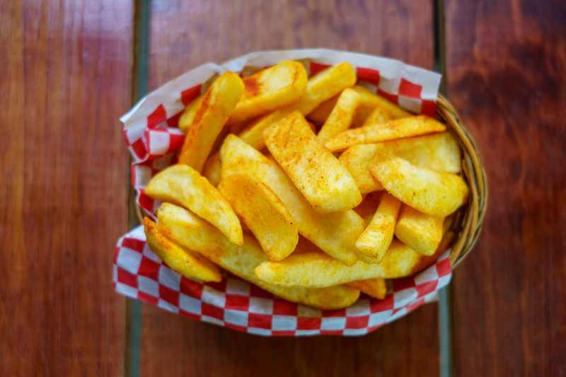 Crispy Fries side dish at Dewey's pizza Columbus